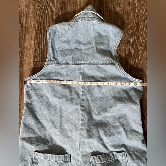 Show me your mumu denim romper size large - Picture 5 of 6